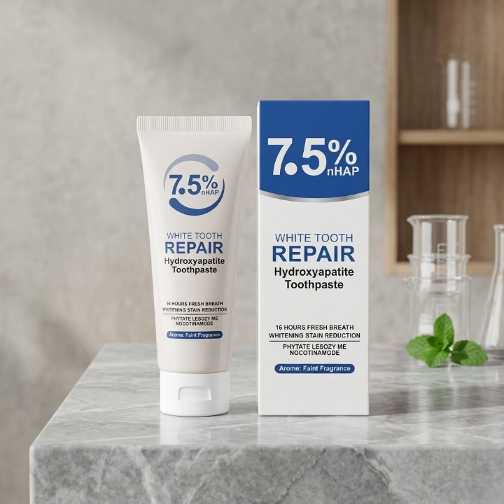 7.5% nHAP White Tooth Repair Toothpaste