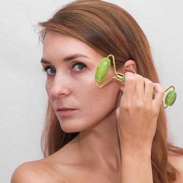 FLFWLASS Contour Facial Roller & Gua Sha Massager Set